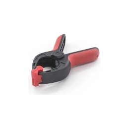 Клещеобразная струбцина РемоКолор пластиковый корпус, усиленная пружина, длина 3/75 мм, зев 33 мм 44-2-075