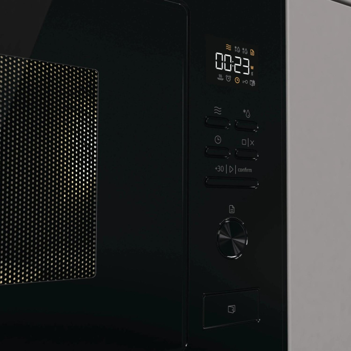 Встраиваемая микроволновая печь Gorenje BM251M2BG, 25л, 900Вт, черный