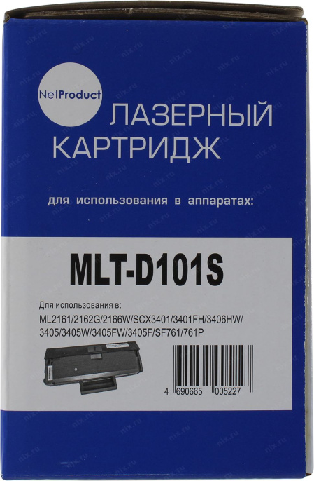 Картридж NetProduct MLT-D101S для Samsung ML-2160/2162/2165/2166W/SCX3400 11960154