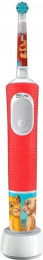 Электрическая зубная щетка Oral-B Vitality Pro 103 Kids Lion King (D103.413.2K) (для детей, тип зубной щетки: вращательная, режимы чистки зубов: ежедневный уход. источник питания: аккумулятор, тип батареек: встроенная батарея)
