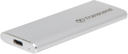 Внешний диск SSD Transcend TS500GESD260C, 500ГБ, серебристый