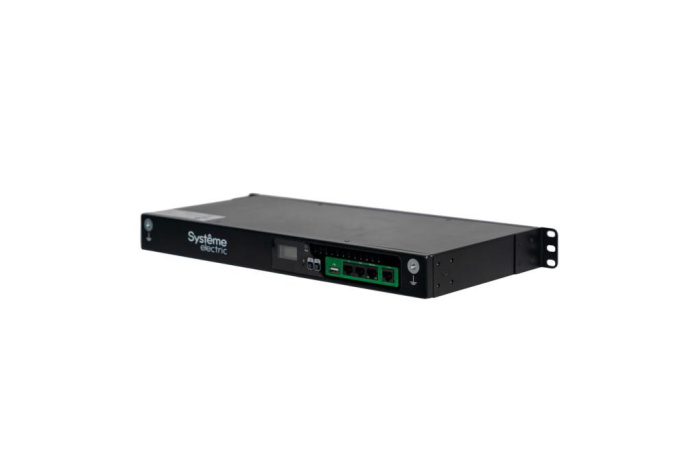 БРП Uniprom, управляемый, 1U, 240В, 1Ф, 16A, 10xC13 2xC19, 2м кабель, IEC320 C20 UP7921