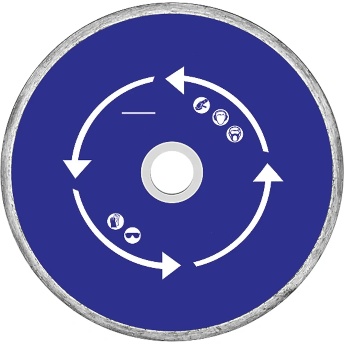 Диск алмазный отрезной сплошной (115х22.2 мм) MOS 37201М