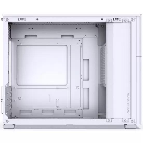 Корпус без блока питания Case JONSBO D31 MESH, Mini-Tower, TG, no fan, 1xUSB-A 3.2 + 1xUSB-C 3.2, mATX, mDTX, mITX White (D31 MESH White)