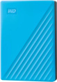 5ТБ Внешний диск HDD WD My Passport WDBPKJ0050BBL-WESN, USB 3.2 Gen 1, голубой
