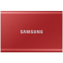 Внешний SSD диск 2.5" Samsung T7 External 500Gb RED USB 3.2 MU-PC500R/WW 1year