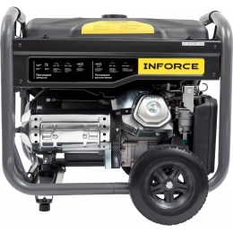 Бензиновый трехфазный генератор Inforce (8,5 кВт при 400/230В; эл.стартер; ATS; колёса и ручки) GL 8500E-3D