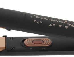 Выпрямитель Rowenta SF1629F0 черный/золотистый макс.темп.:200С покрытие:керамическое 1830008391