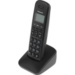 Р/Телефон Panasonic KX-TGB610RUB черный Беспроводной DECT,40 мелодий,телефонный справочник 120 зап.