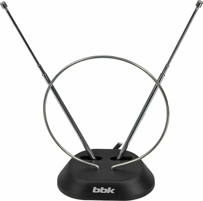 Антенна телевизионная BBK DA01 3дБ пассивная черный (DA01 (B))