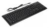 Клавиатура A4TECH KR-83, проводная, USB, мембранная, черный [kr-83 black]
