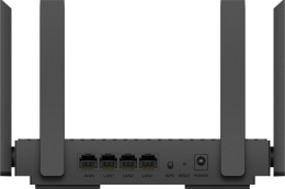 Wi-Fi роутер CUDY WR3000, Wi-Fi 6, AX3000, 2.4/5ГГц, 4 LAN, черный