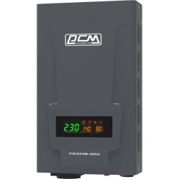 Стабилизатор напряжения Powercom WM-1000VA 800Вт 1000ВА графитовый 1928730