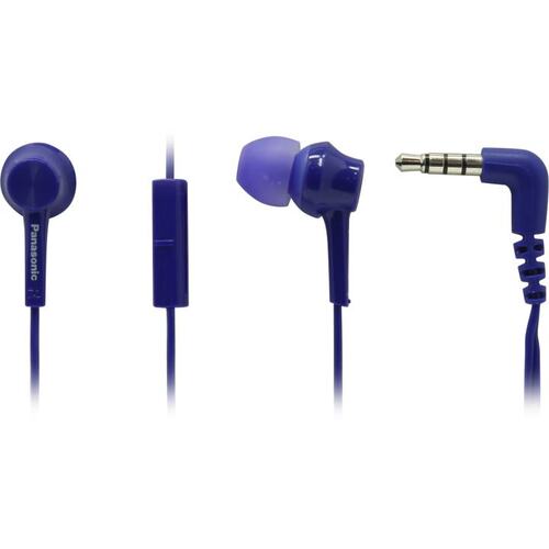 Наушники Panasonic RP-TCM115GC, 3.5 мм, внутриканальные, синий [rp-tcm115gca]