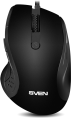 Мышь Sven RX-113 Black USB SV-018733 ноутбучная мышь для ПК, проводная USB, сенсор оптический 2000 dpi, 6 кнопок, колесо с нажатием, цвет черный