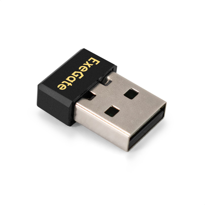 Сетевой адаптер Wi-Fi 4 ExeGate ETL-WN725N-1 (Беспроводной USB адаптер, Wi-Fi N (b/g/n), чипсет Realtek8188, до 150 Мбит/с на 2,4 ГГц, внутренняя антенна, USB 2.0) EX299650RUS