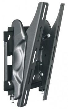 Кронштейн для телевизора Holder LCDS-5010 черный металлик 20"-40" макс.45кг настенный наклон LCDS-5010 METALLIC