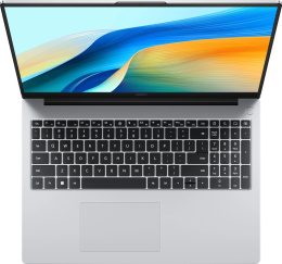 Ноутбук Huawei MateBook D 16 MCLG-X MitchellG-W5651, 16", 2024, IPS, Intel Core i5 13420H 2.1ГГц, 8-ядерный, 16ГБ LPDDR4x, 512ГБ SSD,  Intel UHD Graphics, без операционной системы,  серебристый [53014