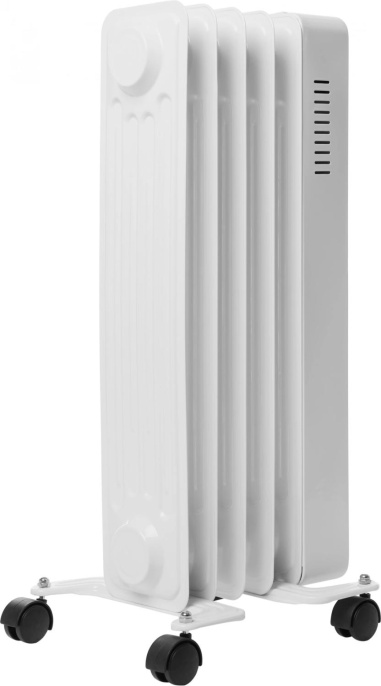 Масляный радиатор Royal Clima Parma ROR-PR5-1000M, с терморегулятором, 1000Вт, 5 секций, 3 режима, белый
