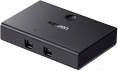 Сплиттер UGREEN 30345 30345 USB 2.0 Sharing S Witch 2x1. Цвет: черный