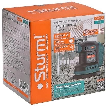 Эксцентриковая шлифмашина STURM! COS18125