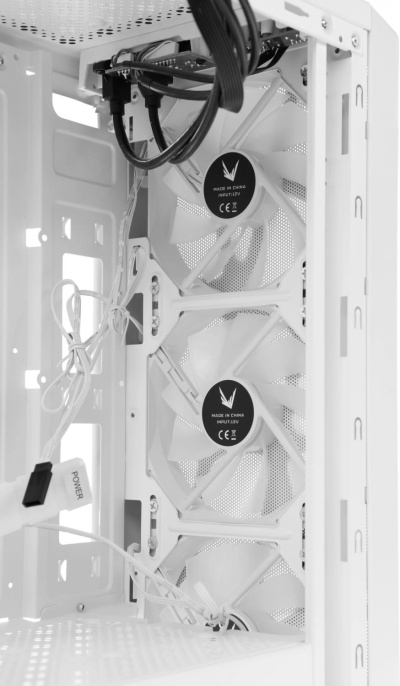 Корпус ATX Formula Mana, Midi-Tower, без БП, белый [mana w]