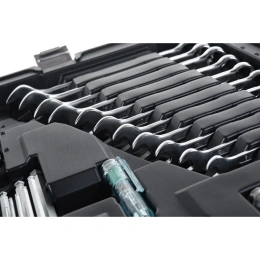 Набор инструментов Inforce 120 предметов 1/2" & 3/8" & 1/4", Сталь Cr-V, Профессиональный, 06-07-20