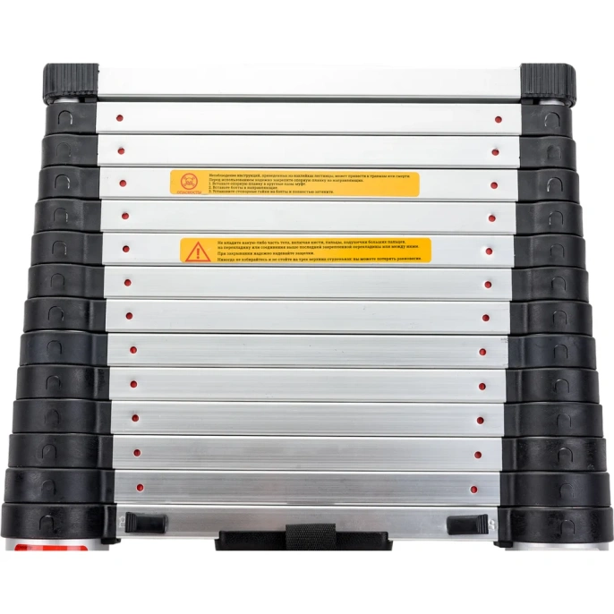 Лестница телескопическая алюминиевая, 4, 4м, 15 ступеней, Gigant LT-01 1x15