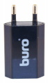 Сетевое зарядное устройство Buro TJ-164b,  USB-A,  5Вт, 1A, черный