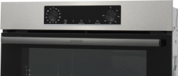 Духовой шкаф электрический Gorenje BOSB6737E06X,  77л,  дверца с 2 стеклами,  нержавеющая сталь/черный