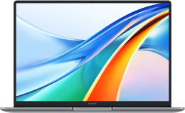 Ноутбук Honor MagicBook X14 Pro FRI-G58 Core i5 13420H 8Gb SSD512Gb Intel UHD Graphics 14" IPS FHD+ (1920x1200) Windows 11 Home grey WiFi BT Cam (5301AHQK)