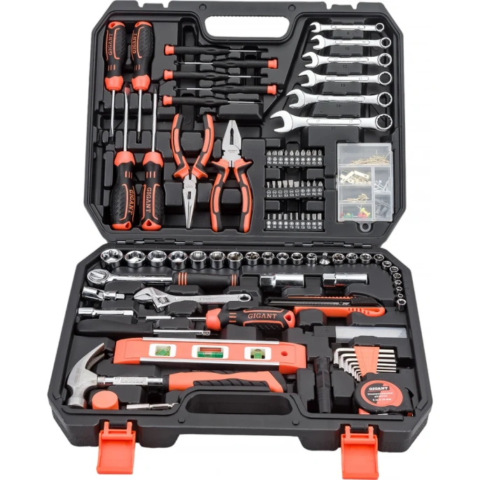 Набор инструментов для дома, 208 предметов Gigant GNJ-208
