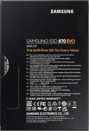 Накопитель SSD Samsung SATA-III 250GB MZ-77E250B/CN 870 EVO 2.5"