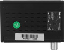 Ресивер DVB-T2 BBK SMP025HDT2 черный (SMP025HDT2 (B))