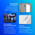Корпус mATX MONTECH Air 100 Lite, Mini-Tower, без БП,  белый [air 100 lite white]
