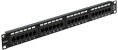 Патч-панель Rexant (04-0021) 19" 1U 24xRJ45 кат.5E UTP