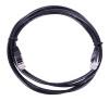 Патч-корд LanMaster вилка RJ-45, вилка RJ-45, кат.5E, ПВХ, 0.5м, черный [twt-45-45-0.5-bk]