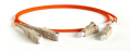Кабельная сборка Hyperline FC-D2-50-LC/PR-SC/PR-H-2M-LSZH-OR Кабель патч-корд волоконно-оптический Hyperline FC-50-LC-SC-PC-2M duplex,LSZH,2 м