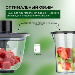 Погружной блендер 5 в 1 EVOLUTION HBS-0651 White