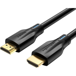 Кабель аудио-видео VENTION AANBG,  HDMI (m) -  HDMI (m),  ver 2.1,  1.5м, GOLD,  черный