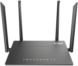 Wi-Fi роутер D-Link DIR-815/RU/R4A, Wi-Fi 5, AC1200, 2.4/5ГГц, 4 LAN, 1xUSB, черный
