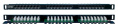 Патч-панель 19" 24 порта RJ-45 UTP 5e Hyperline PPHD-19-24-8P8C-C5E-110D неэкранированная