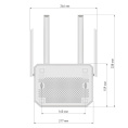 Маршрутизатор/ Netcraze Ultra Мультигигабитный интернет-центр с Mesh Wi-Fi 7 BE7200, Smart-коммутатором 1?10G, 1?2.5G и 4?1G, многофункциональными портами USB 3.2 и 2.0 Netcraze Ultra NC-1812