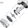 Мясорубка Galaxy Line GL 2419 1600Вт черный/серебристый