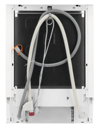Посудомоечная машина Electrolux EEG48300L (загрузка на 14 комплектов посуды, сенсорное управление, 8 программ, 59.6x55x82 см, черный цвет, сушка: конденсационная, индикация на полу: луч)
