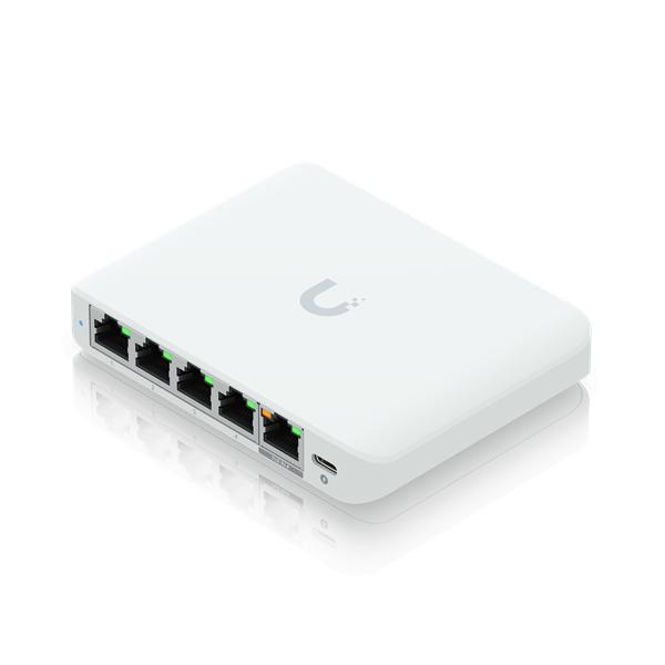 Коммутатор Ubiquiti UniFi Switch Flex Mini 2.5G, 5 ports (USW-FLEX-2.5G-5)