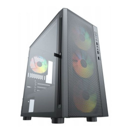 Корпус ACD ACD Citadel 104 AH-TC4GA-0000 3403 with USB3.0*1+USB2.0*2+HD audio,3*12cm F1 ARGB fans at front Slave fans ,1*12cm F1 ARGB fan at rear Master fan