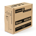 Веб-камера ExeGate Stream C925 Full HD T-Tripod 2Мп, 1920х1080, 1080P, 30fps, защитная шторка, поддержка H.264, фиксированный фокус, телескопический штатив Tripod Tele Ball, 4-линзовый объектив, микрофон с шумоподавлением, EX287379RUS
