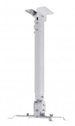 Кронштейн для проектора Cactus CS-VM-PRE02-WT, до 20кг, настенный и потолочный, поворот и наклон, белый