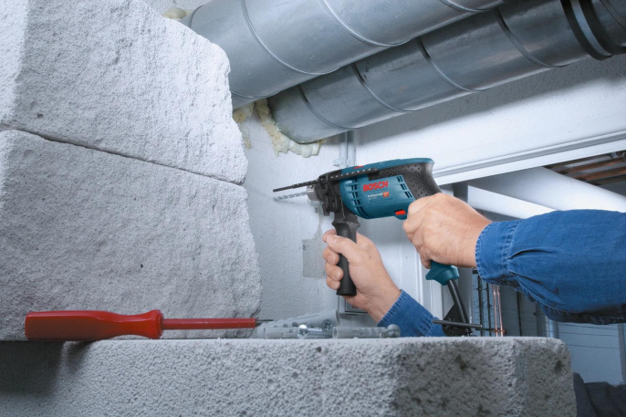 Дрель ударная Bosch GSB 13 RE Professional [0601217100]